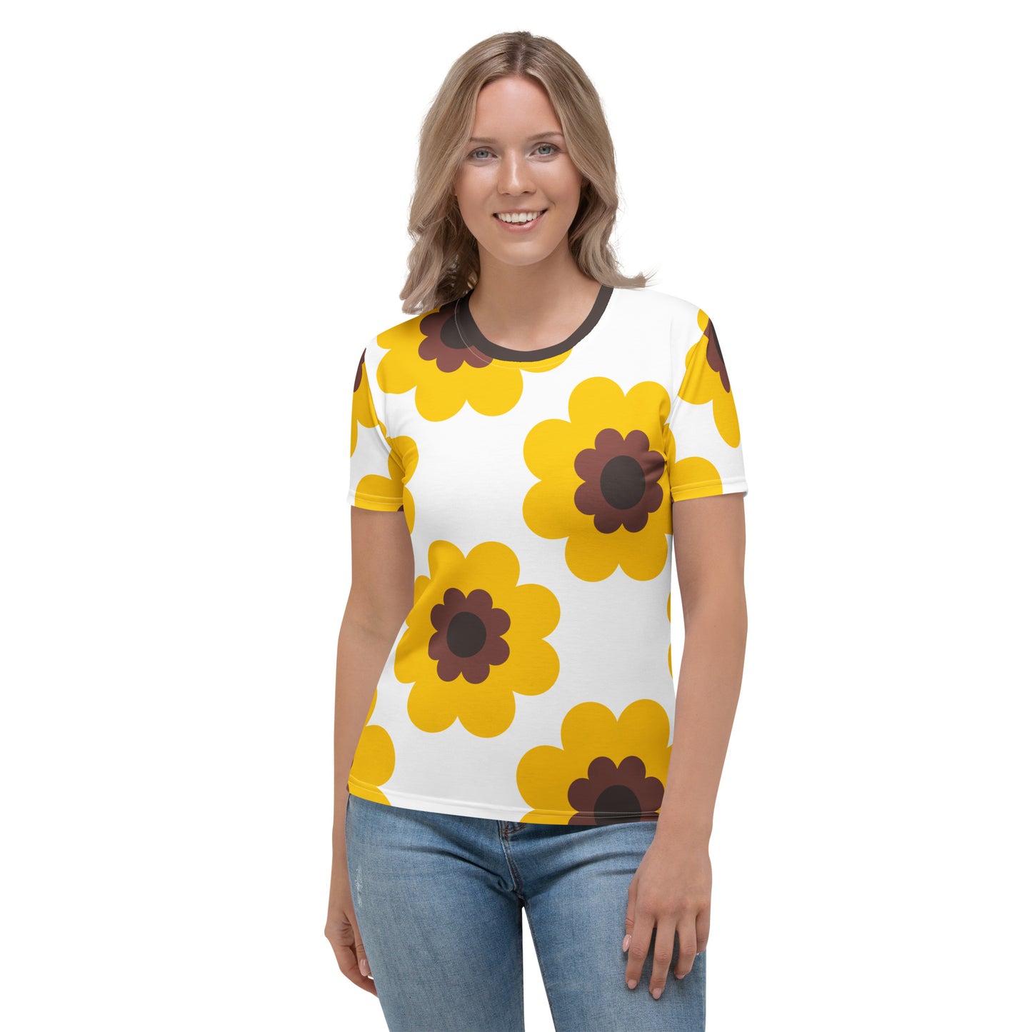 FANCY BLOOM yellow - Woman's T-Shirt