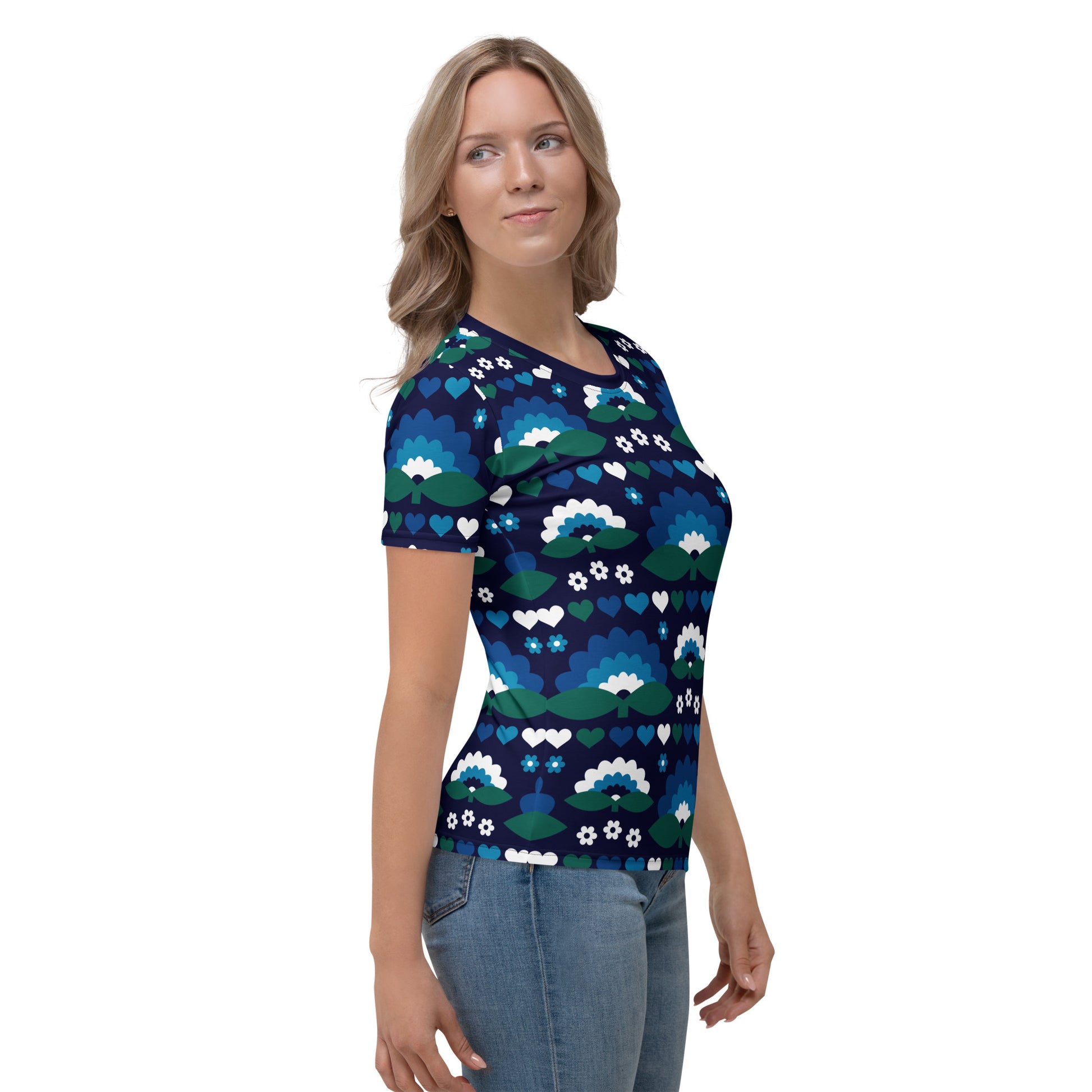 FALL IN LOVE magic blue - Woman's T-Shirt