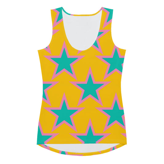 ELLIE STAR yellow - Tank Top