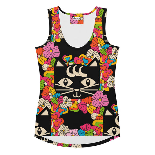 MAGICAT black - Tank Top for cat lovers