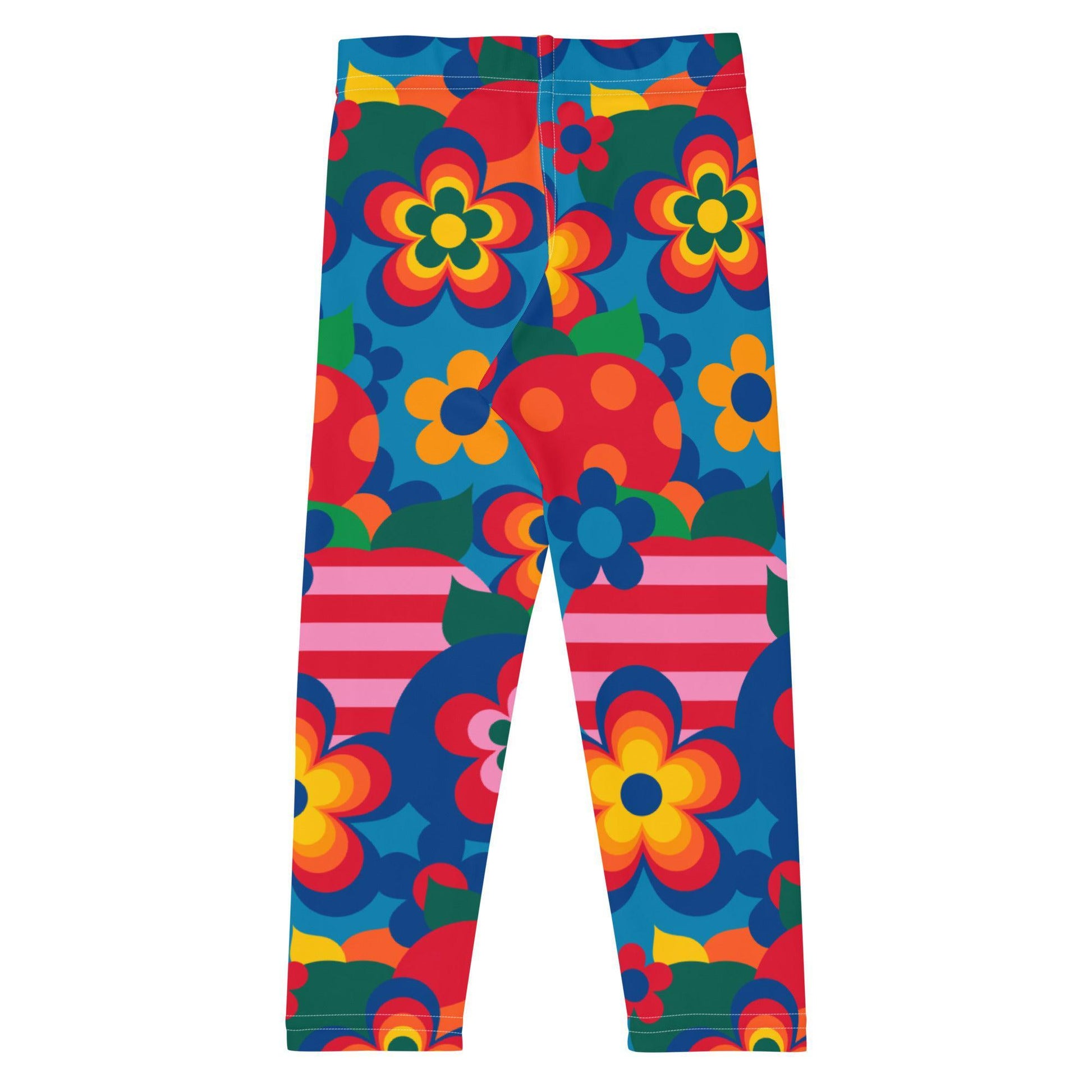 APPLEMANIA blue - 2 - Kids' Leggings - SHALMIAK