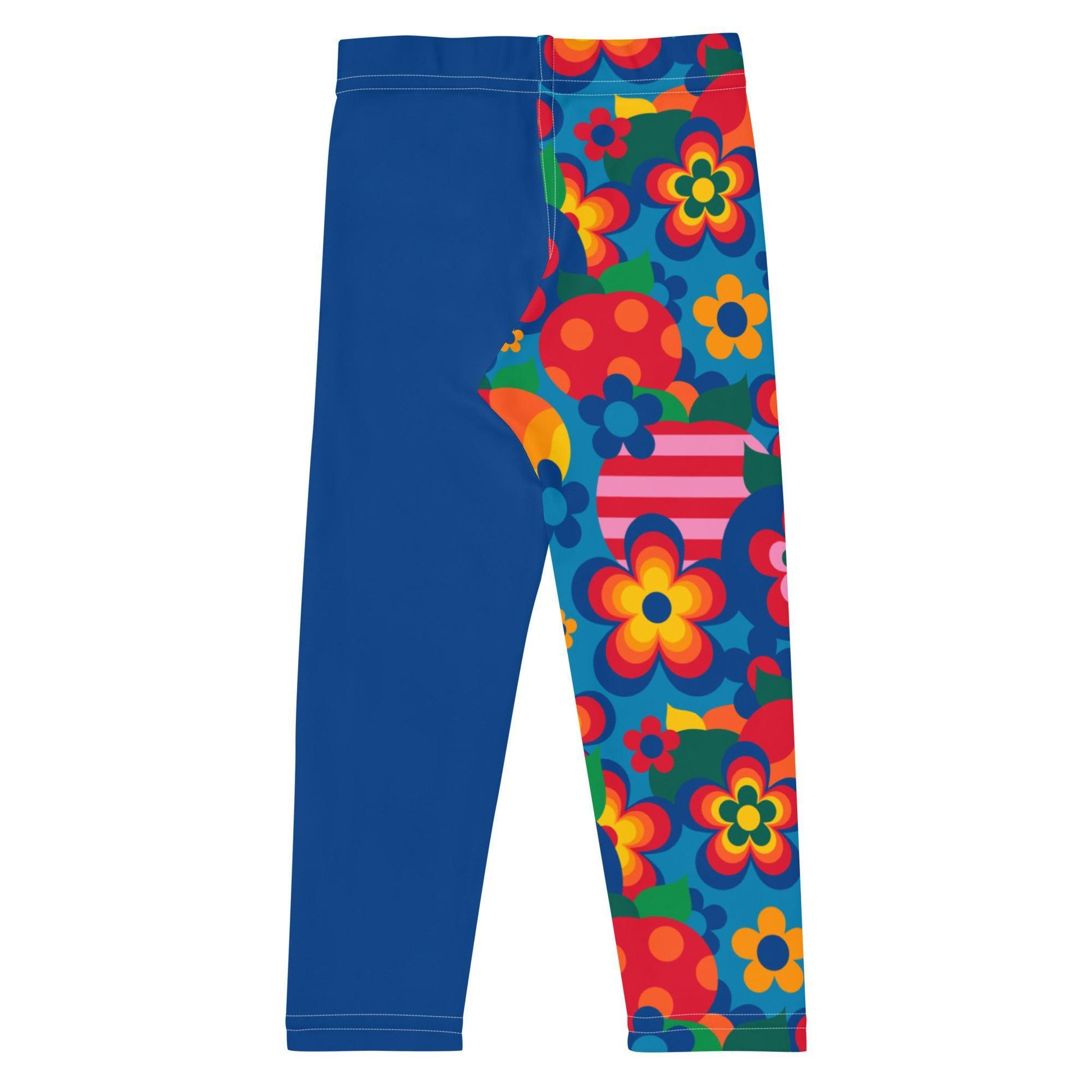 APPLEMANIA blue - Kids' Leggings - SHALMIAK