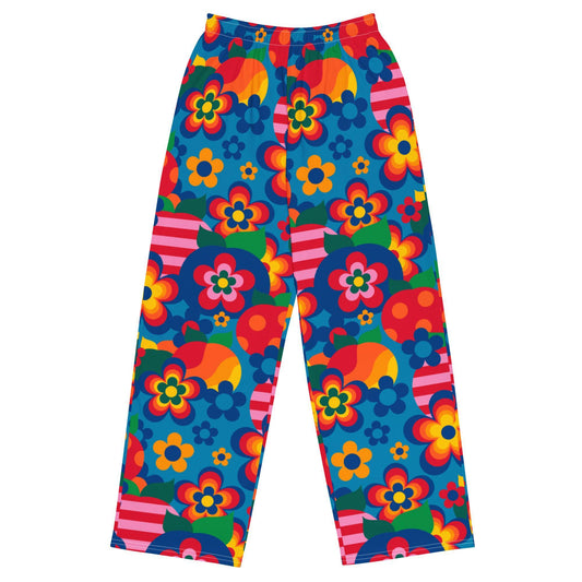 APPLEMANIA blue - Pants - SHALMIAK