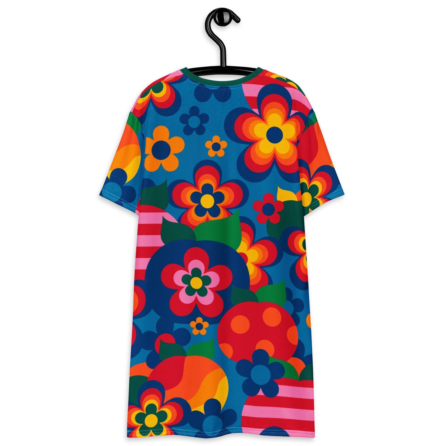 APPLEMANIA blue - T-Shirt Dress - SHALMIAK