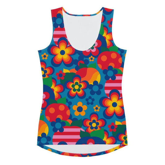 APPLEMANIA blue - Tank Top - SHALMIAK