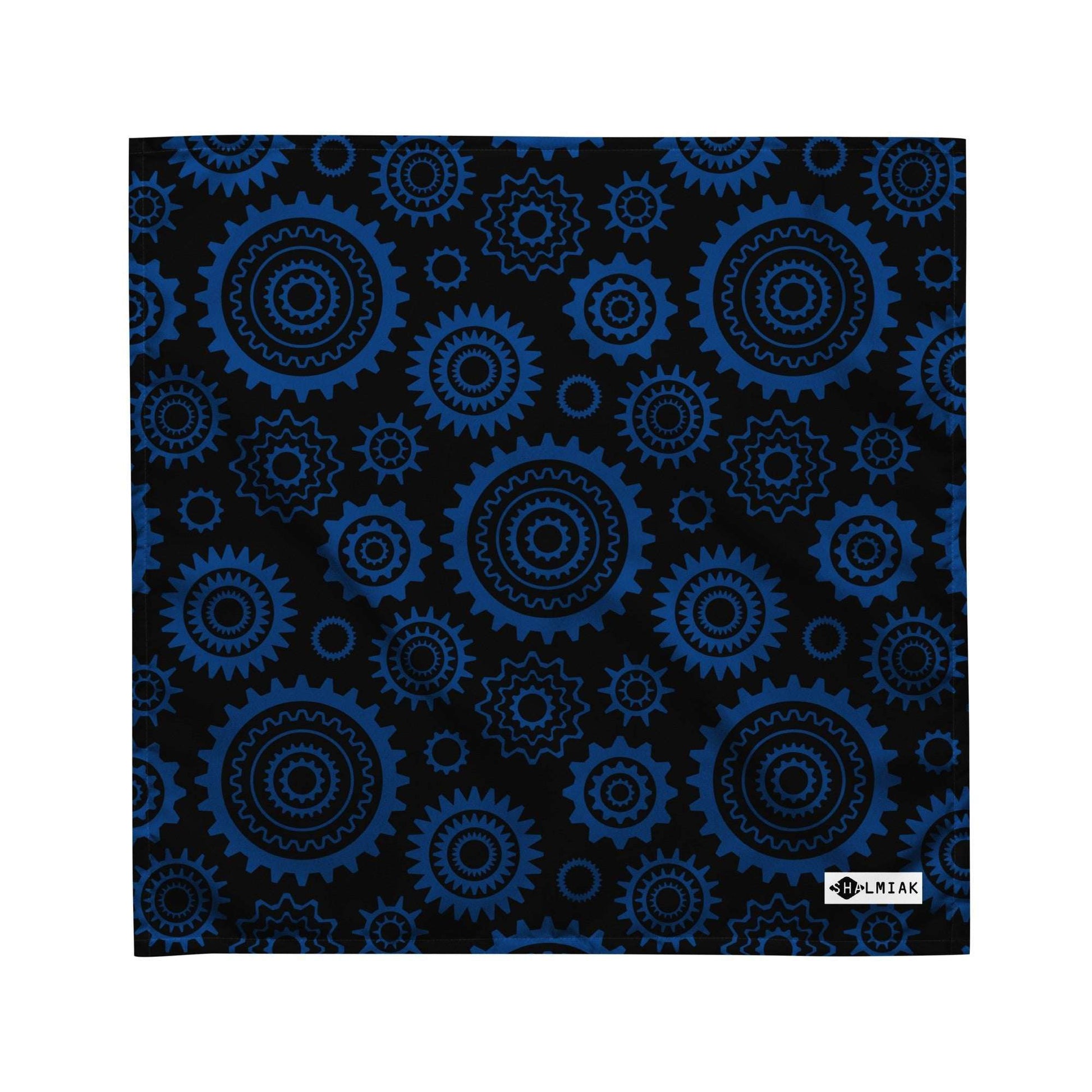 Bandana - GREAT GEAR blue black - Gear and tech print M