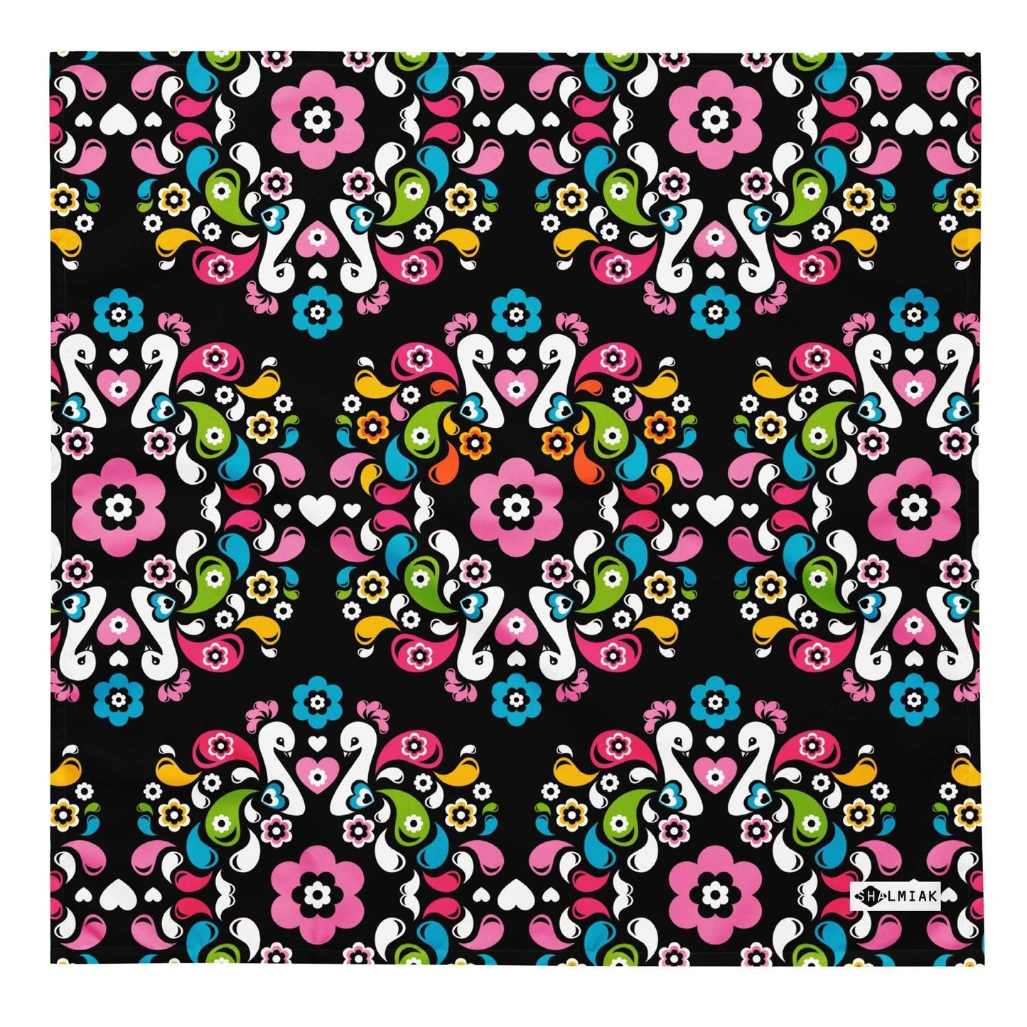 Bandana - PEACOCK LOVE happy