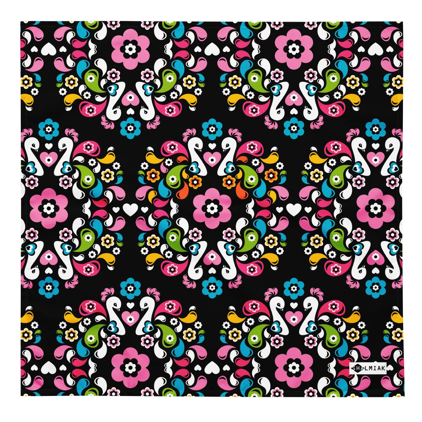 Bandana - PEACOCK LOVE happy - SHALMIAK