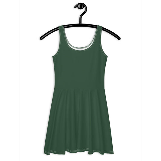 BASIC forest - Skater Dress - SHALMIAK