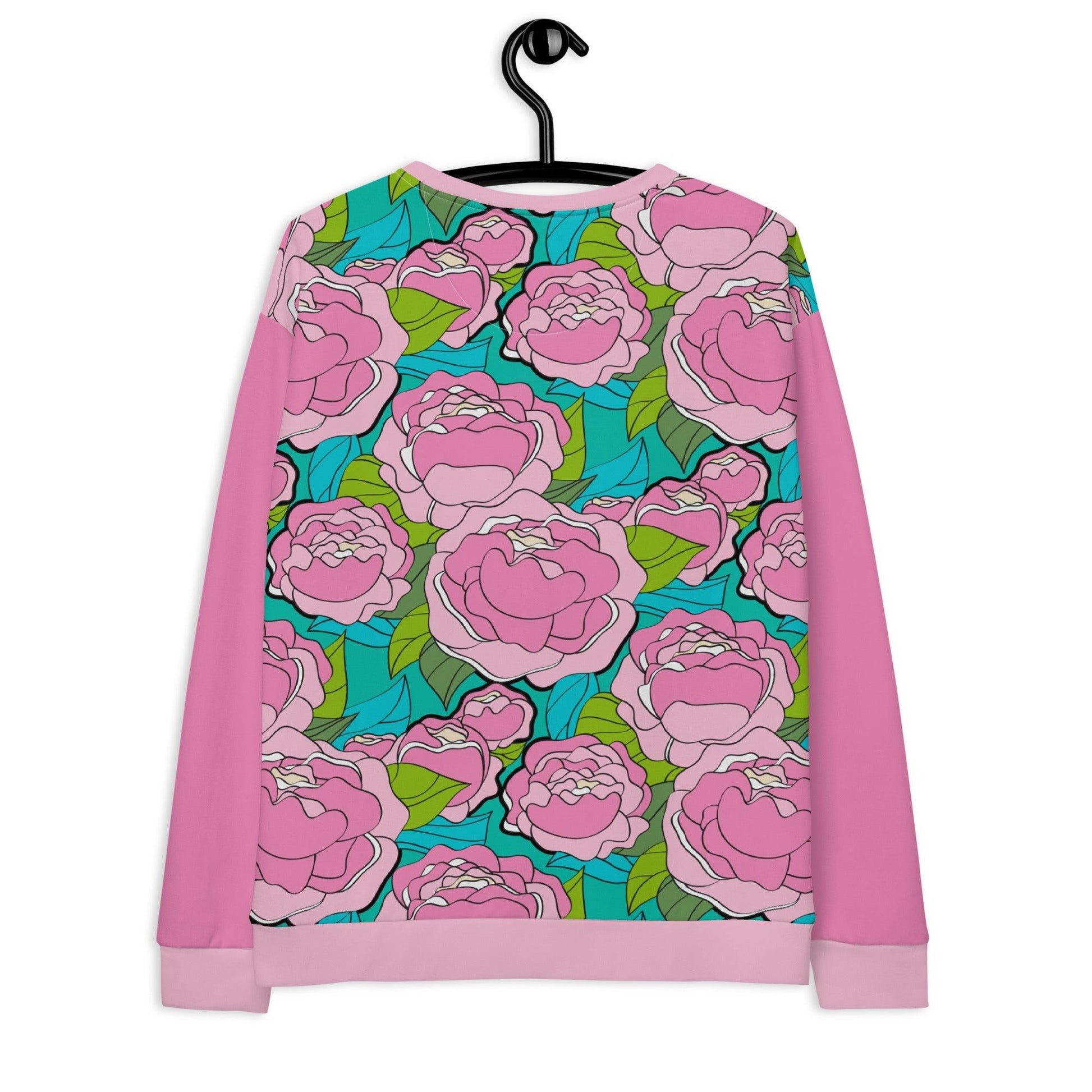 BE MY ONLY pink turquoise - Sweatshirt - SHALMIAK