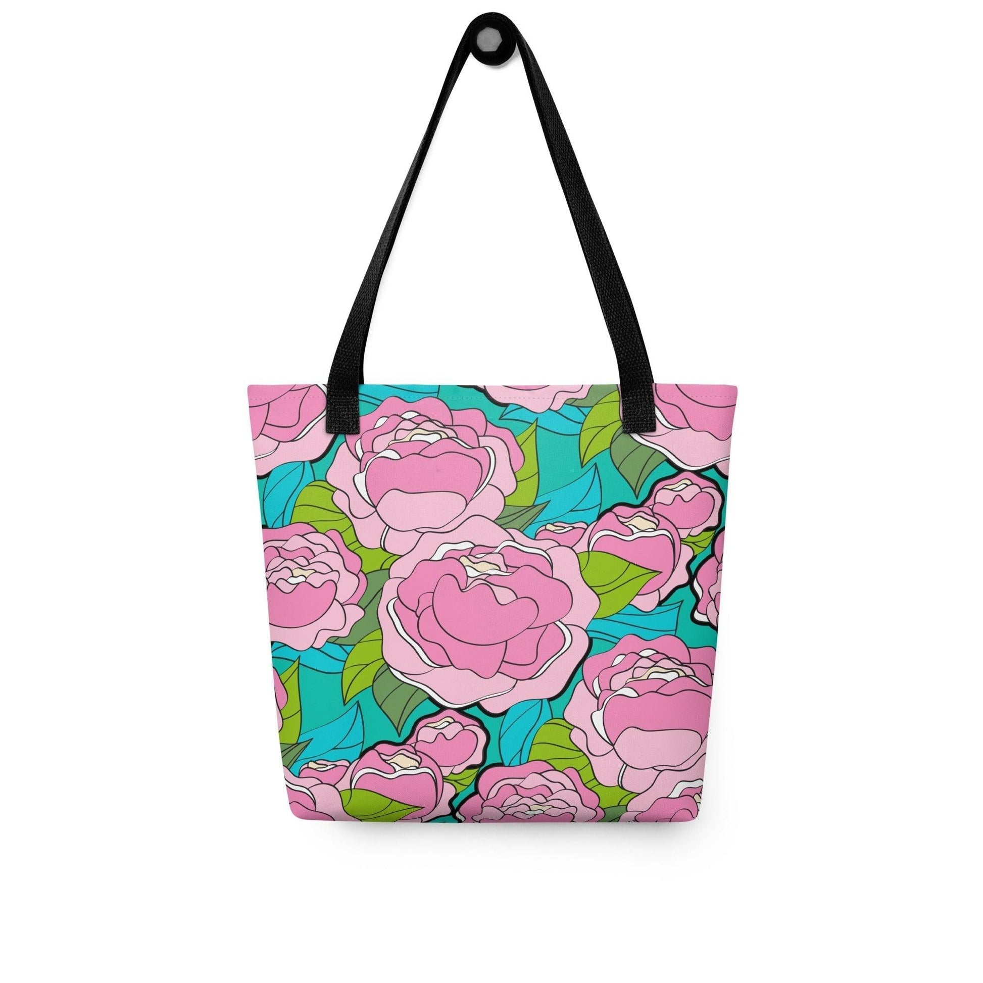 BE MY ONLY pink turquoise - Tote Bag - SHALMIAK