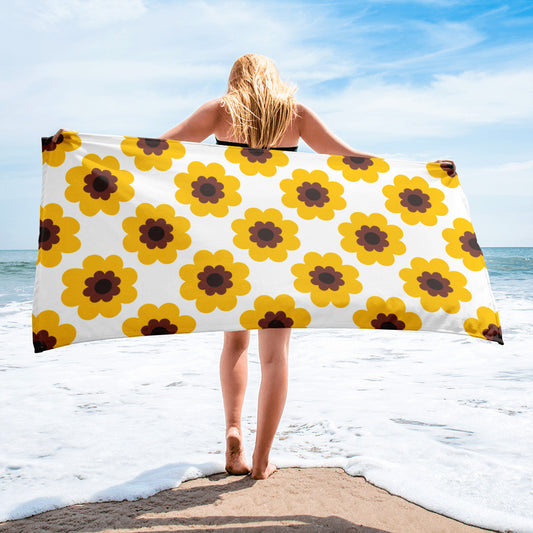 FANCY BLOOM yellow - Towel