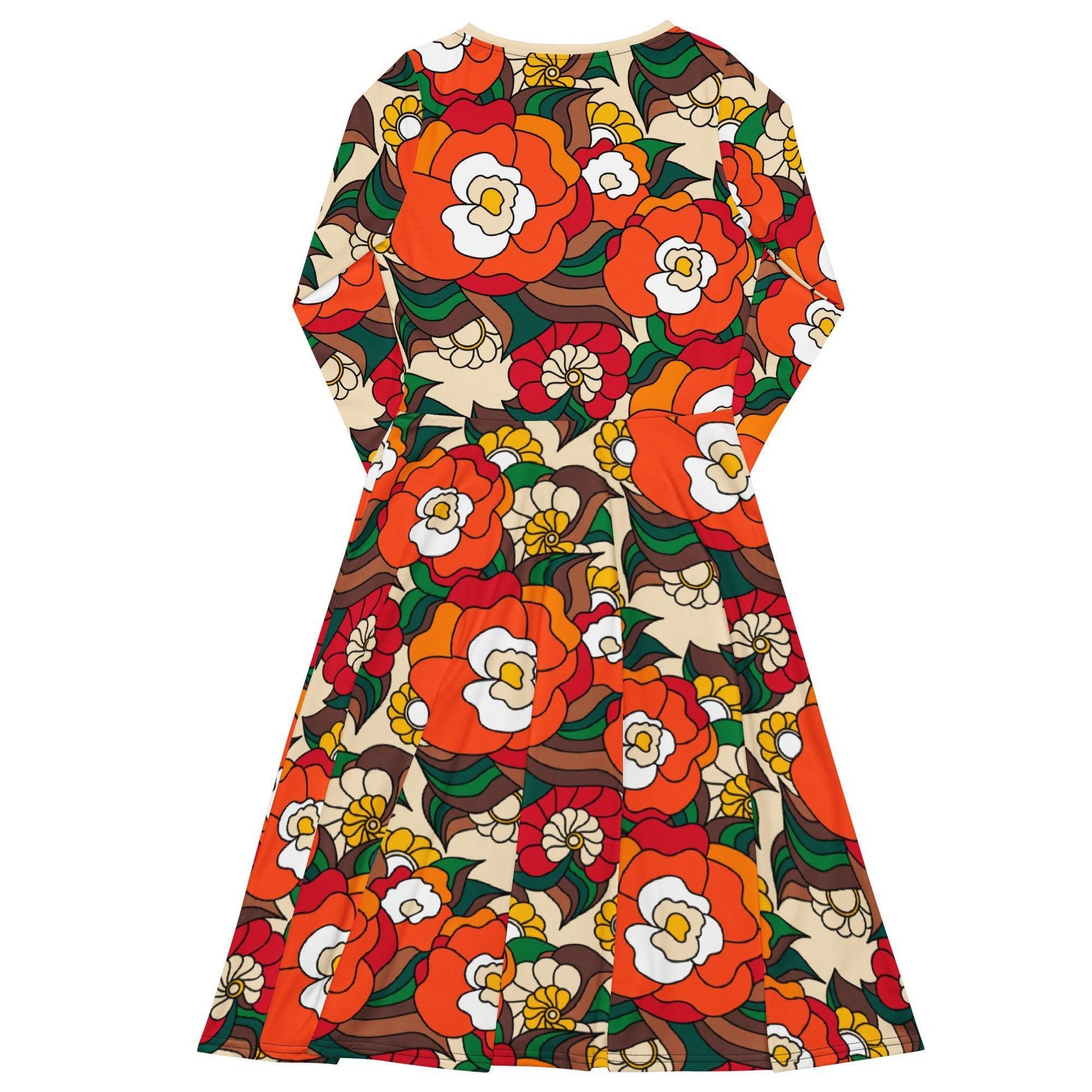 BELLADRAMA retro - Midi Dress With Pockets - SHALMIAK