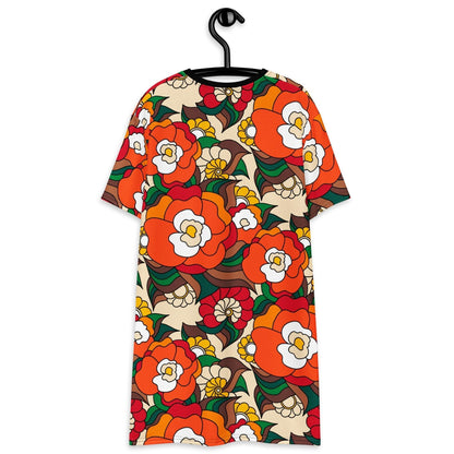 BELLADRAMA retro - T-Shirt Dress - SHALMIAK