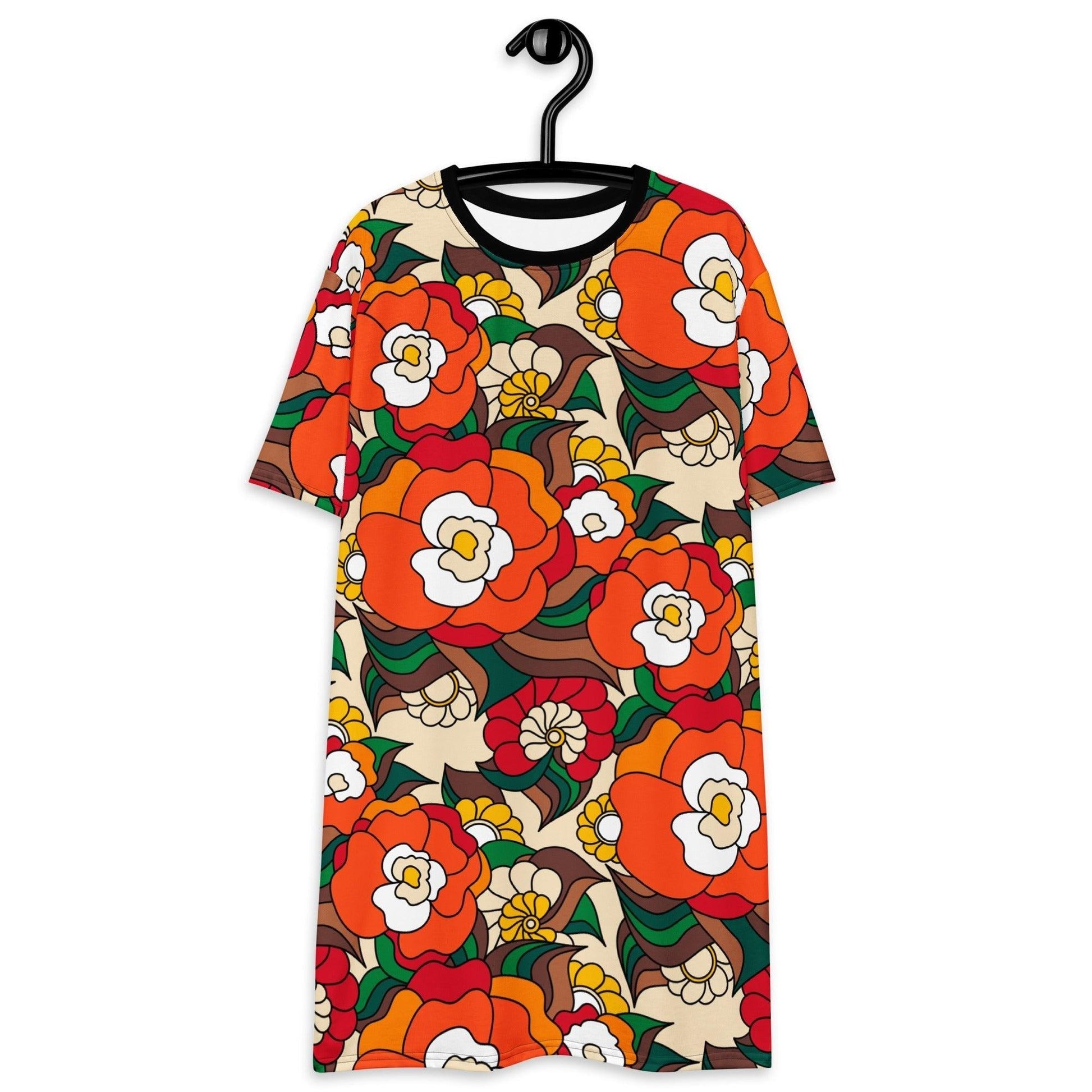 BELLADRAMA retro - T-Shirt Dress - SHALMIAK