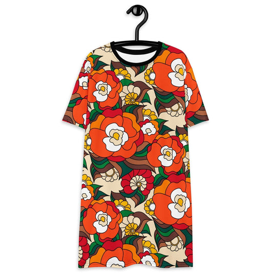 BELLADRAMA retro - T-Shirt Dress - SHALMIAK
