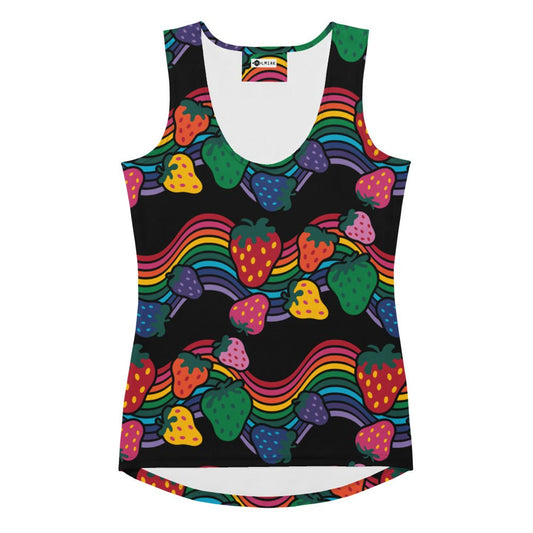 BERRYBOW black - Tank Top - SHALMIAK