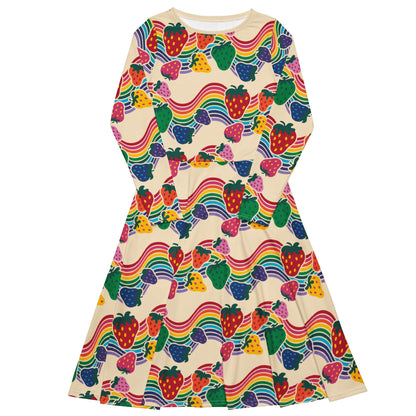 BERRYBOW light - Midi Dress With Pockets - SHALMIAK