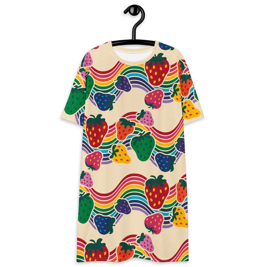 BERRYBOW light - T-Shirt Dress - SHALMIAK
