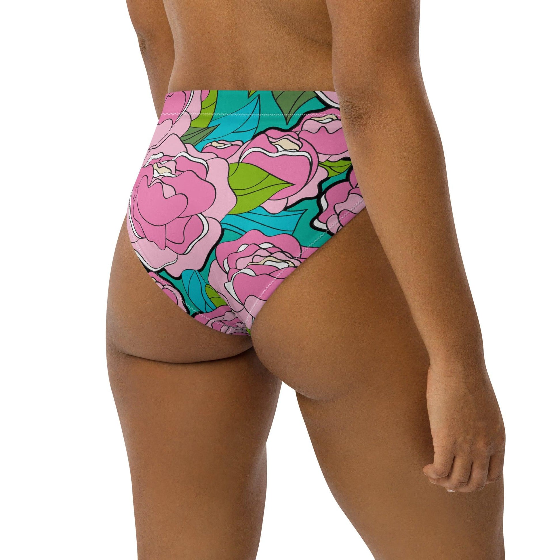 Bikini Bottom - BE MY ONLY pink turquoise - SHALMIAK