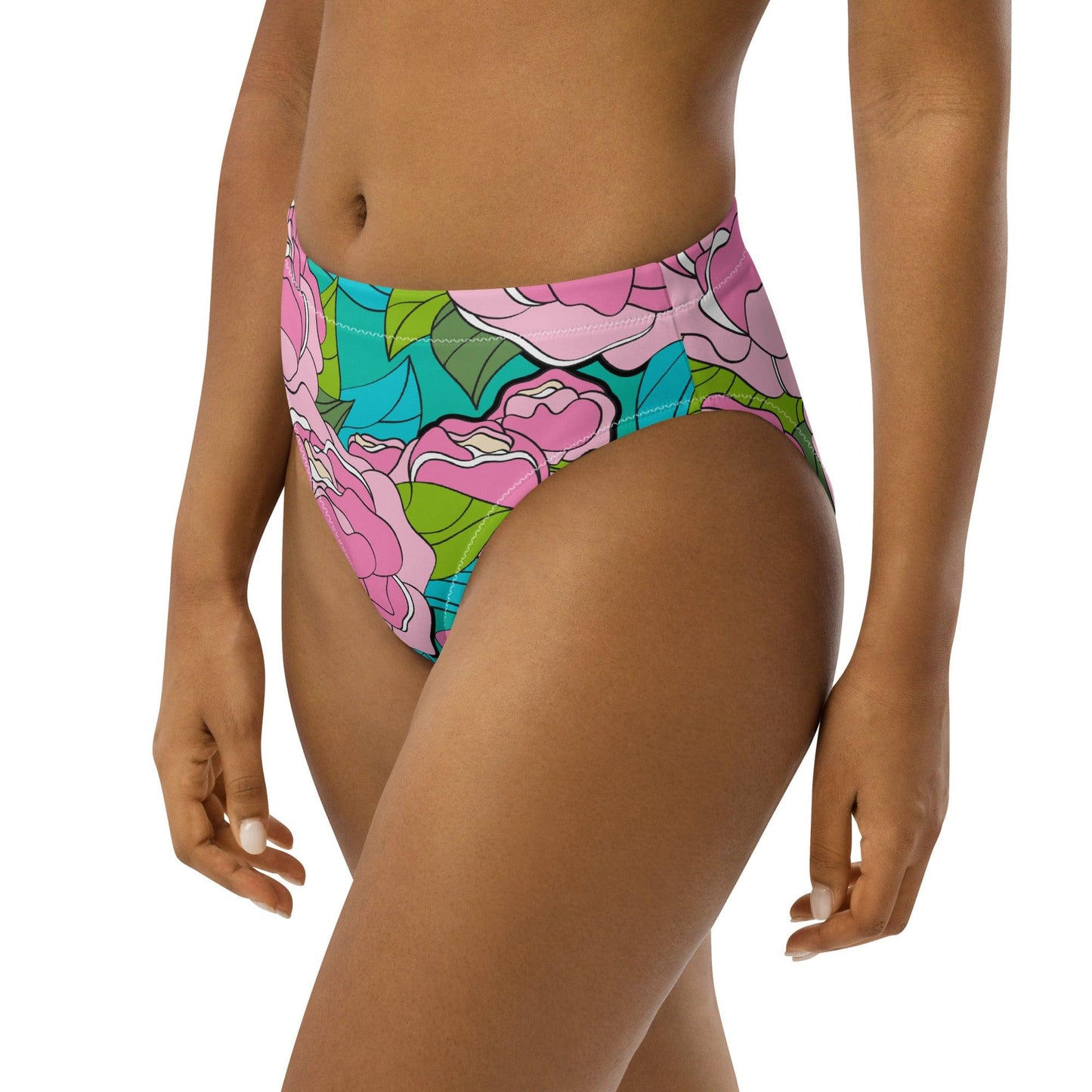 Bikini Bottom - BE MY ONLY pink turquoise - SHALMIAK