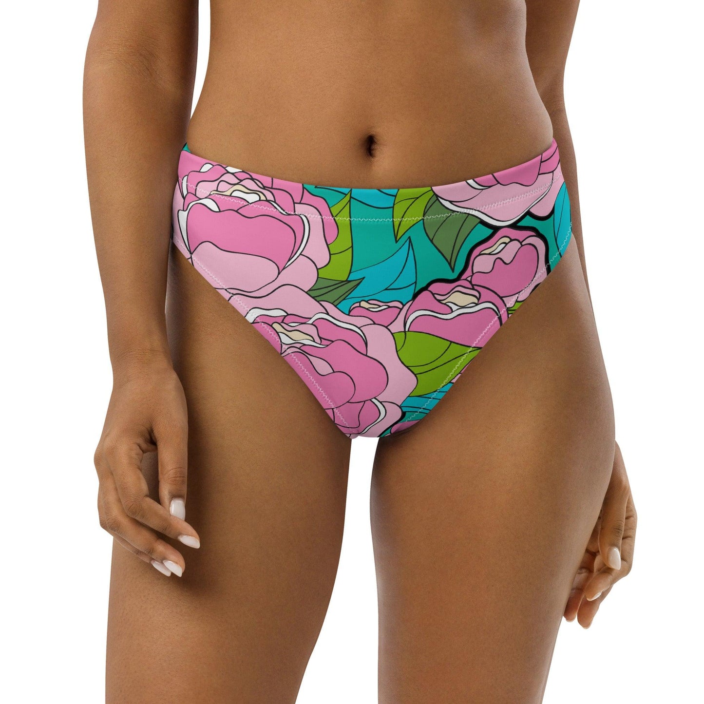 Bikini Bottom - BE MY ONLY pink turquoise - SHALMIAK