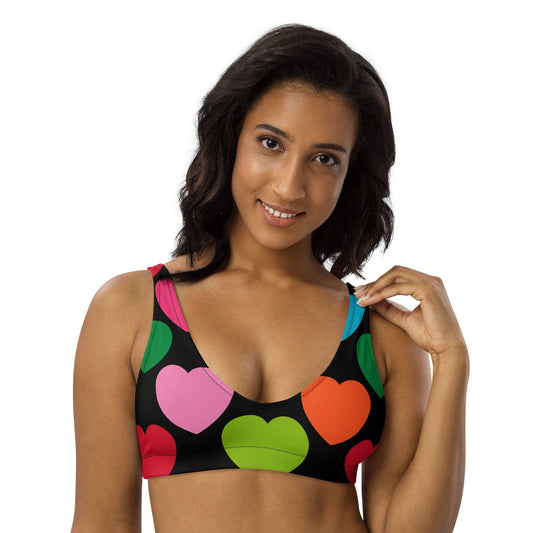Bikini Top - ELLIE LOVE mix black - SHALMIAK