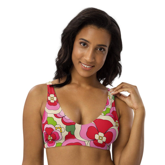 Bikini Top - PANSY FANTASY pink - SHALMIAK