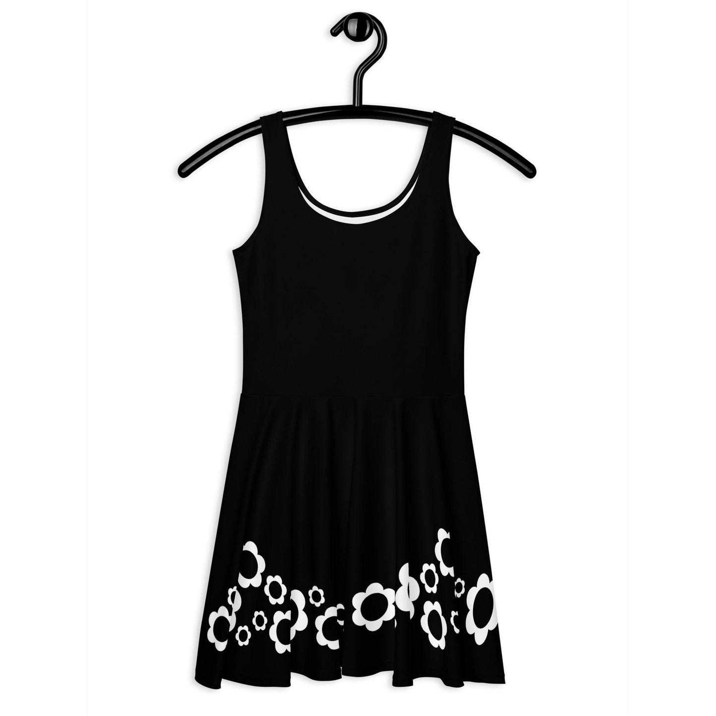 BLACK with ELLIE bw - Skater Dress - SHALMIAK