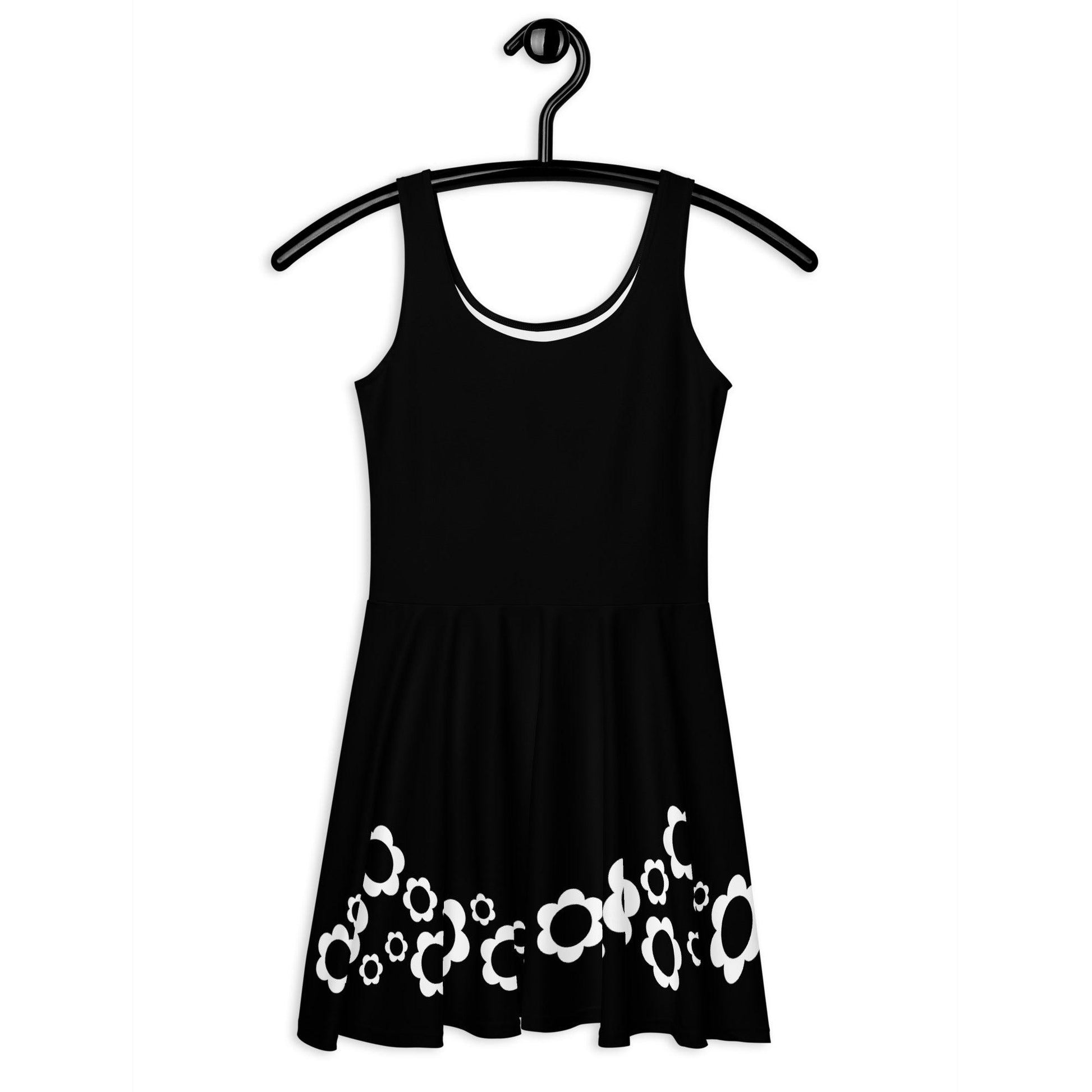 BLACK with ELLIE bw - Skater Dress - SHALMIAK