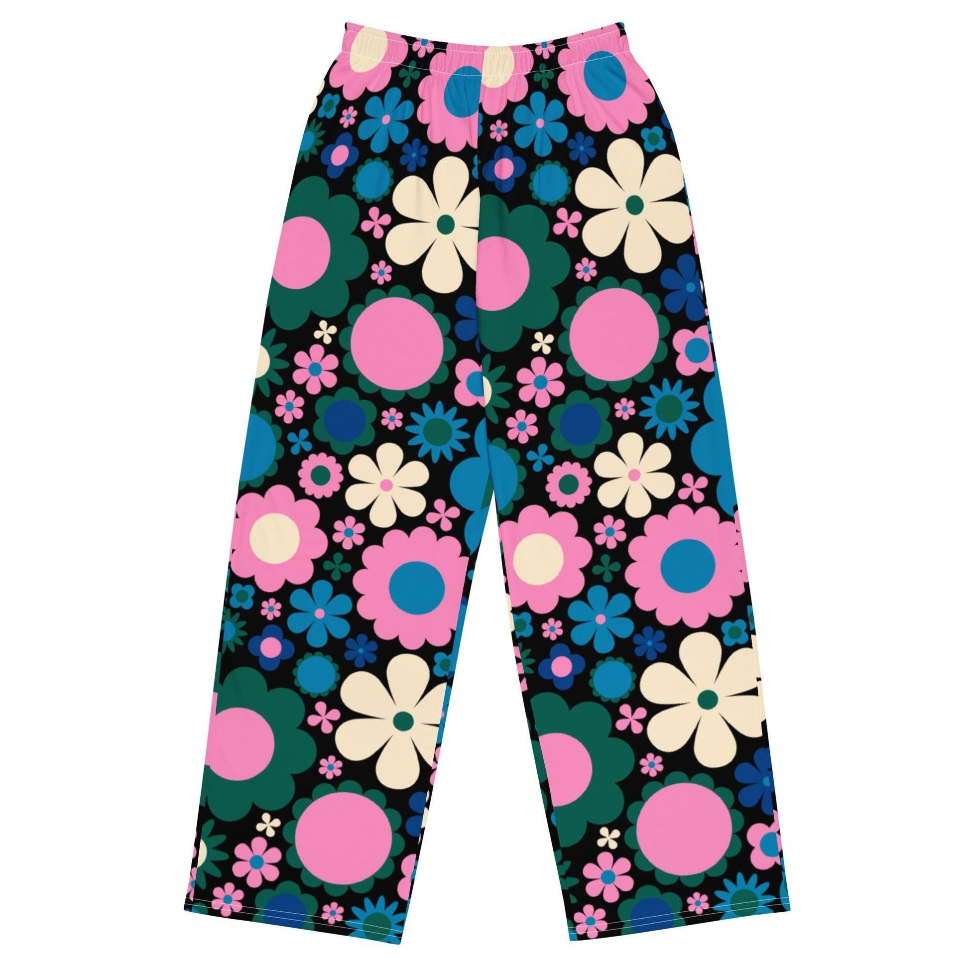 BLOOMPOP blue pink - Pants - SHALMIAK