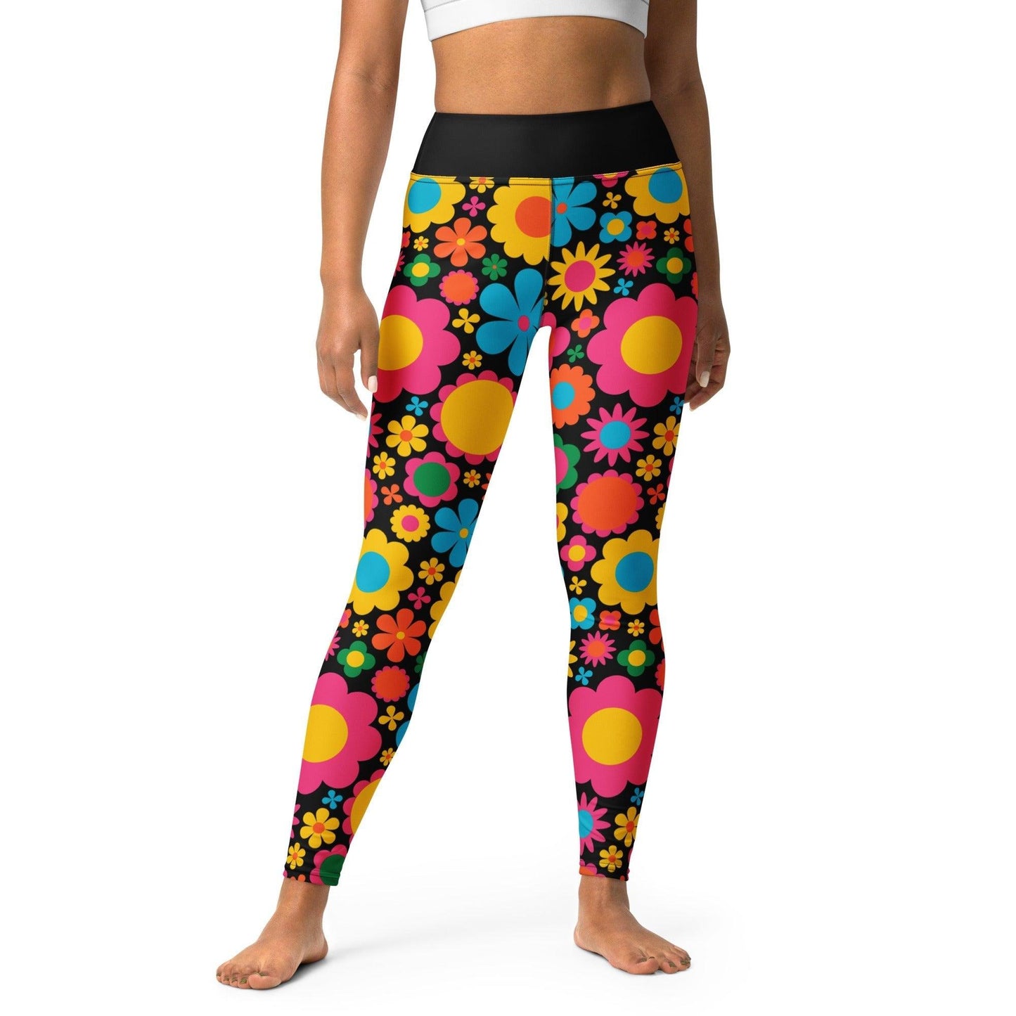 BLOOMPOP happy - 2 - Yoga Leggings - SHALMIAK