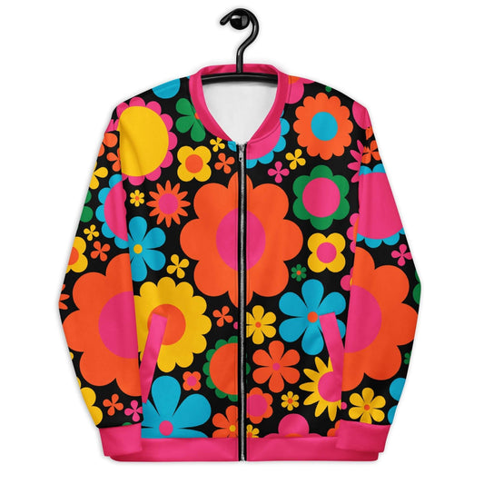 BLOOMPOP happy - Bomber Jacket - SHALMIAK