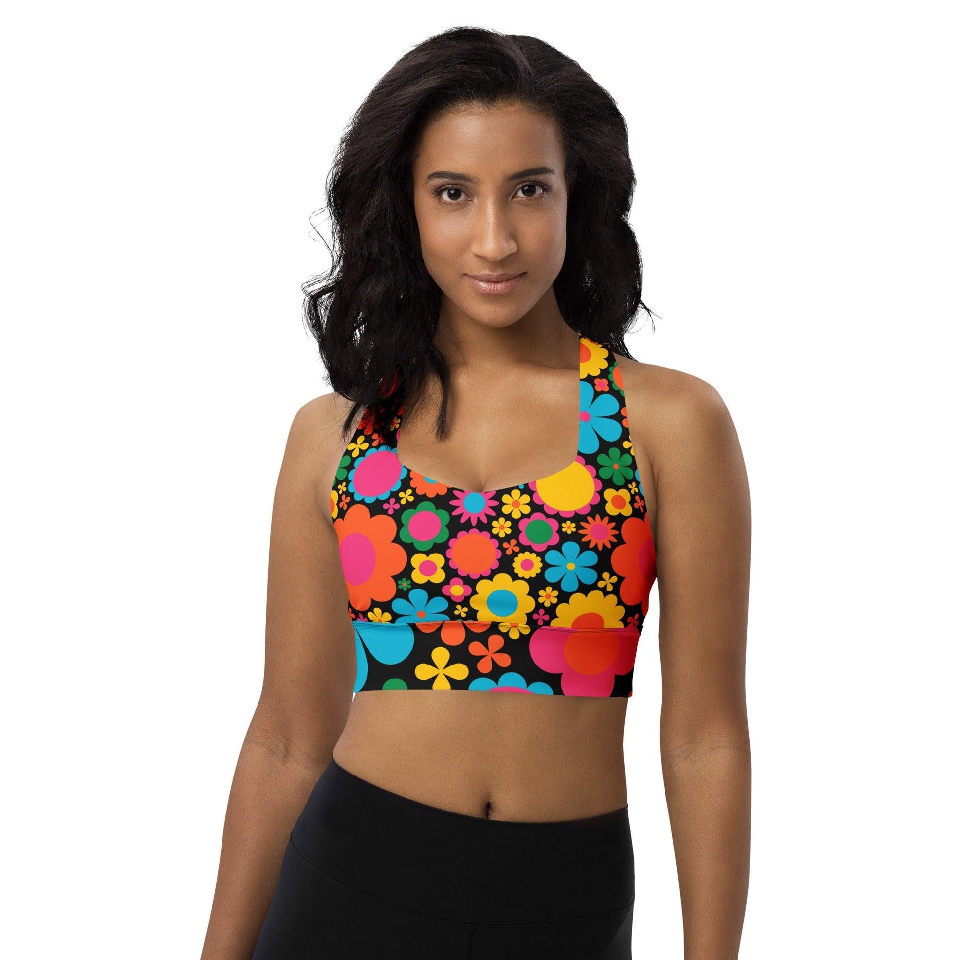 BLOOMPOP happy - Sports Bra - SHALMIAK
