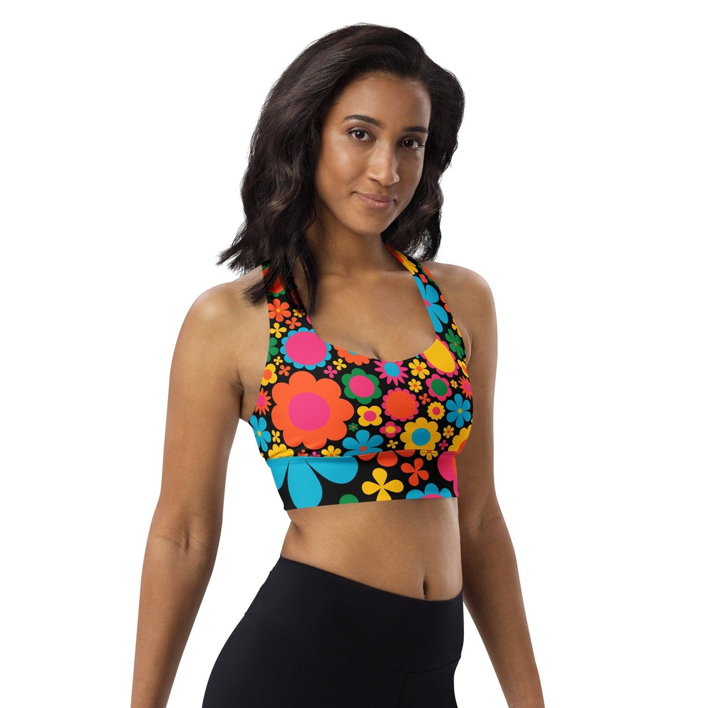 BLOOMPOP happy - Sports Bra - SHALMIAK