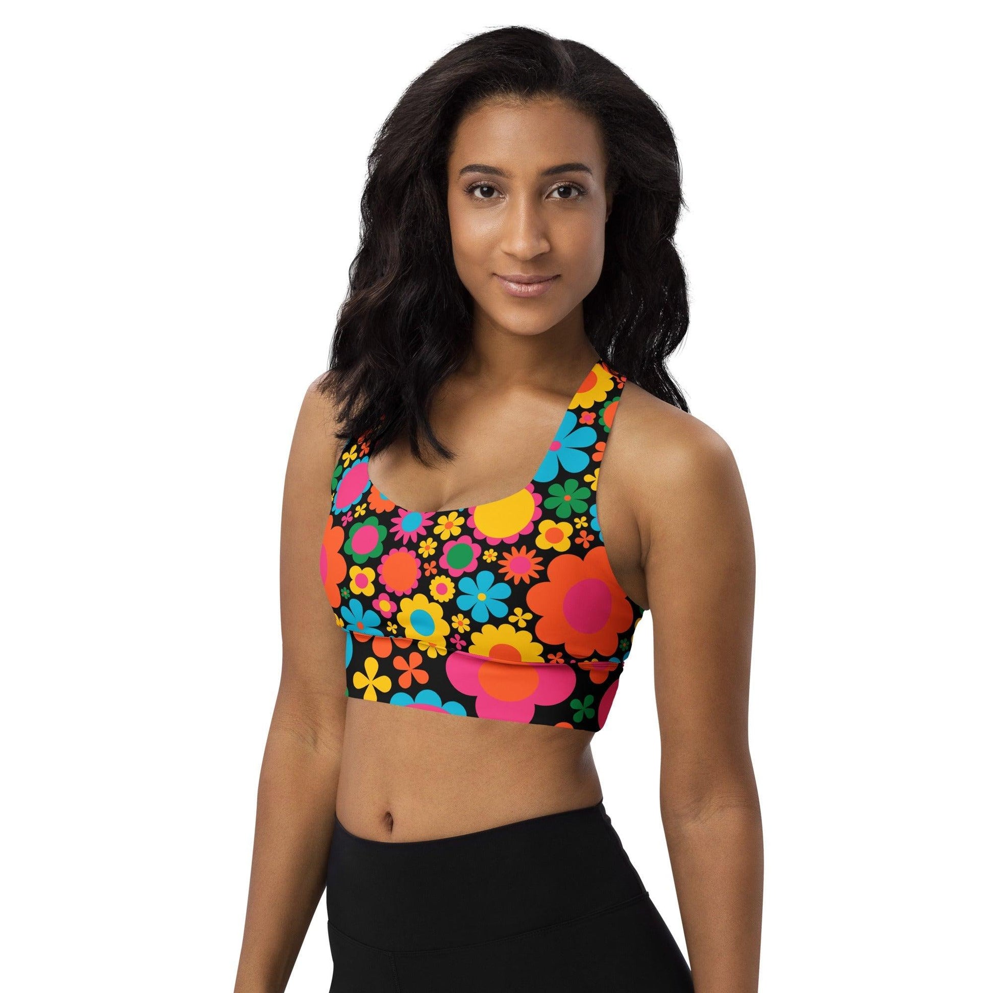 BLOOMPOP happy - Sports Bra - SHALMIAK