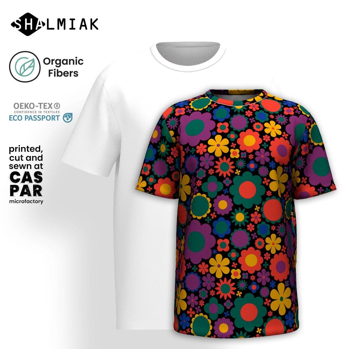 BLOOMPOP misty - Organic Cotton T-Shirt - SHALMIAK