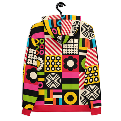 Hoodie - CANDYBOX - Bold candy shapes print