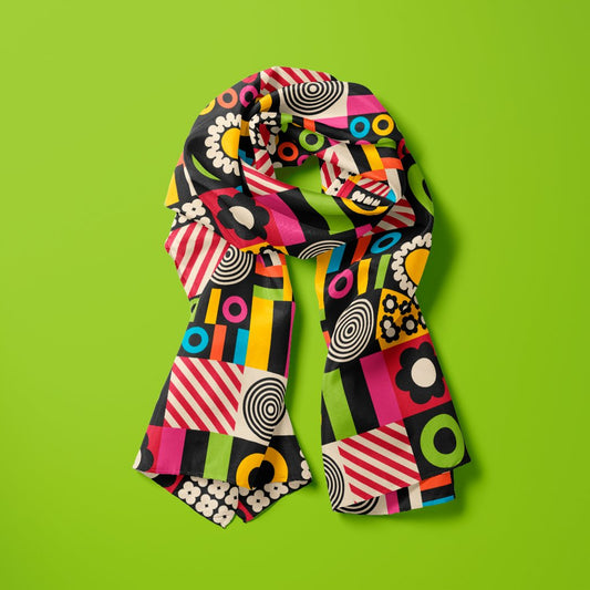 Scarf - CANDYBOX - Bold candy shapes print