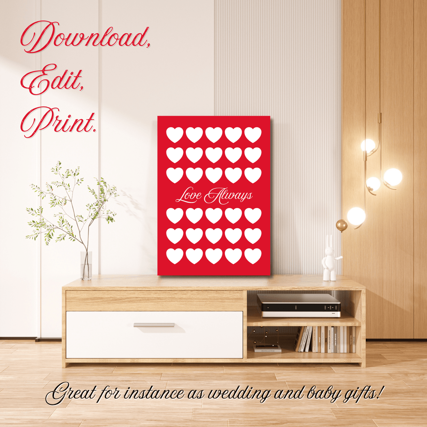 Canva Templates - Love Art - Posters - SHALMIAK