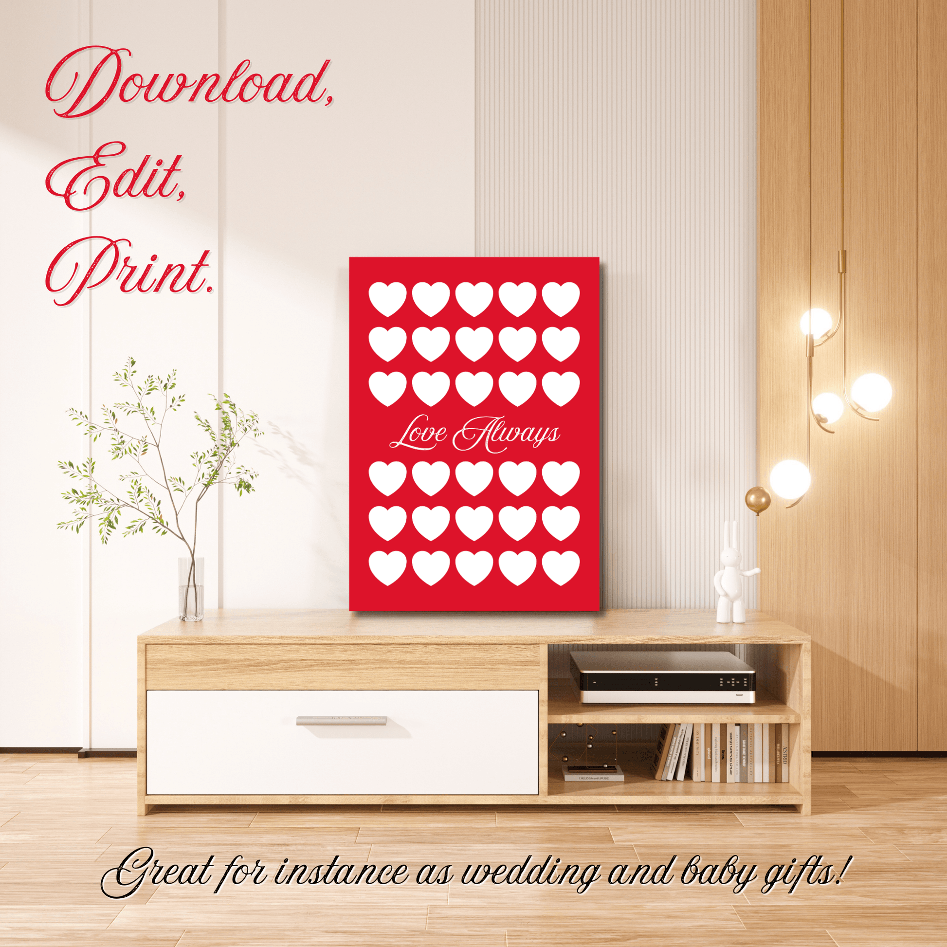 Canva Templates - Love Art - Posters - SHALMIAK