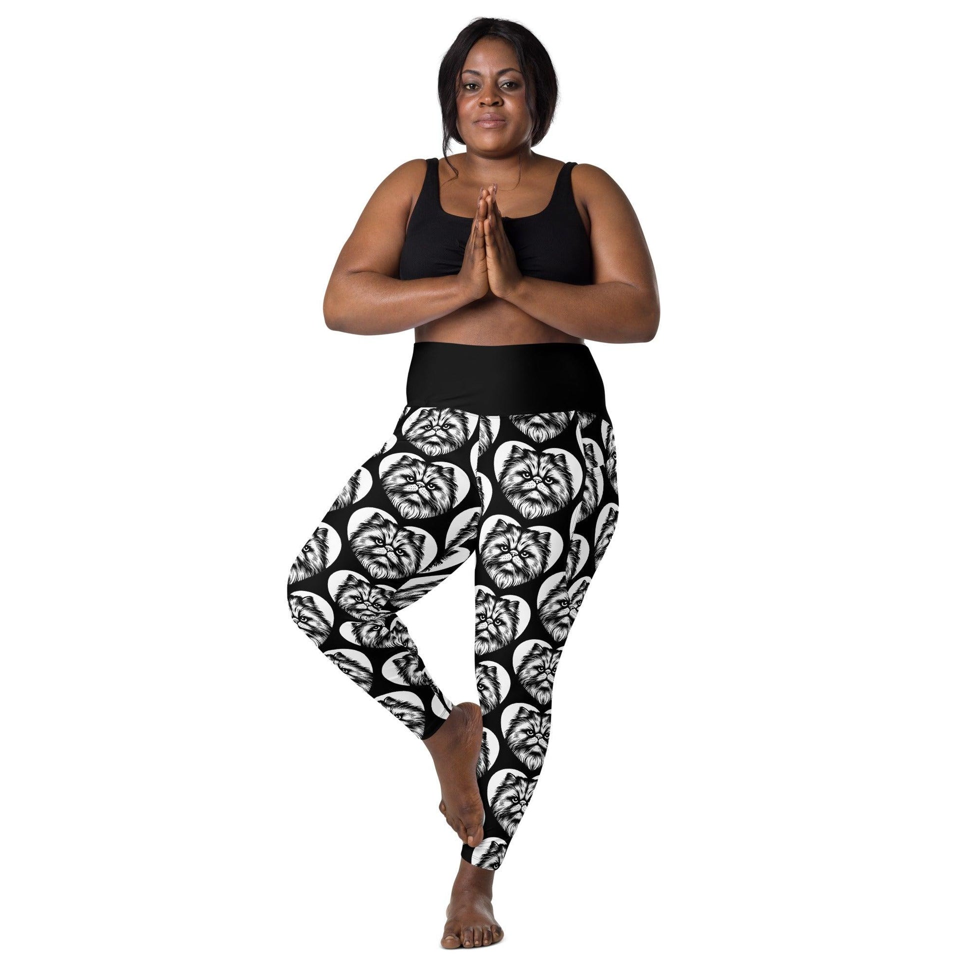 CAT BREED LEGGINGS with pockets - PERSIAN - HERTTAHOUND - SHALMIAK