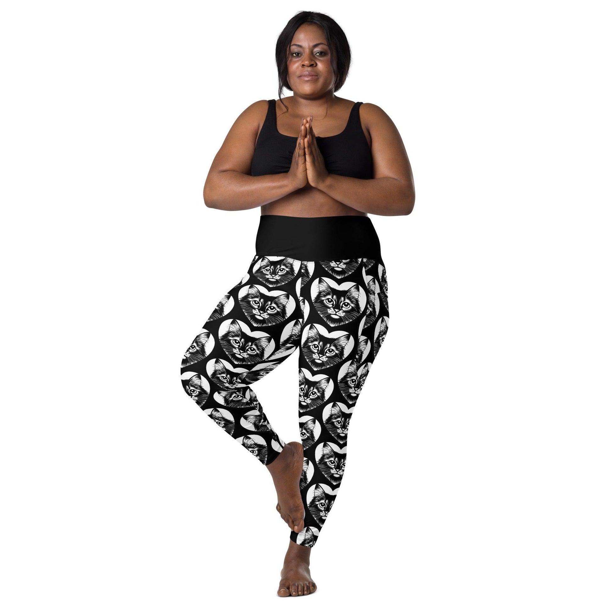 CAT BREED LEGGINGS with pockets - SOMALI - HERTTAHOUND - SHALMIAK