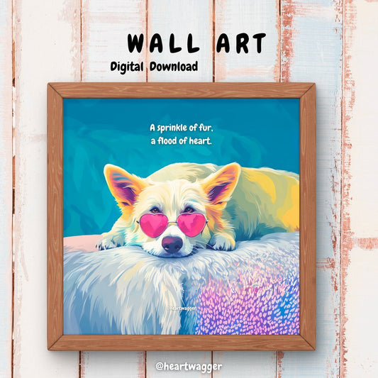 DIGITAL ART - A sprinkle of fur, a flood of heart - SHALMIAK