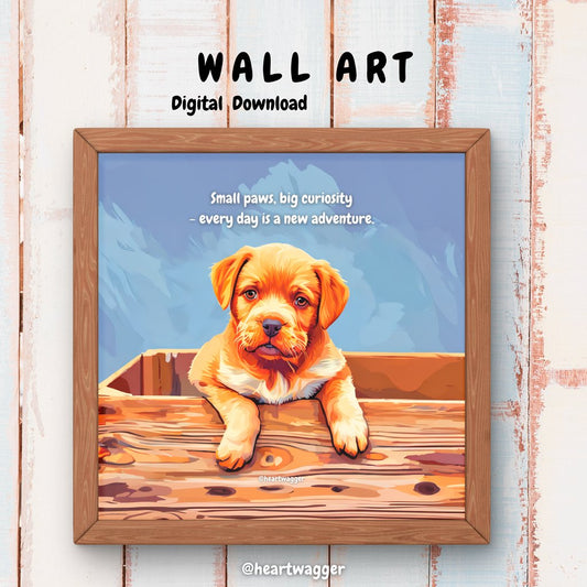 DIGITAL ART - Small paws, big curiosity - every day is a new adventure - SHALMIAK