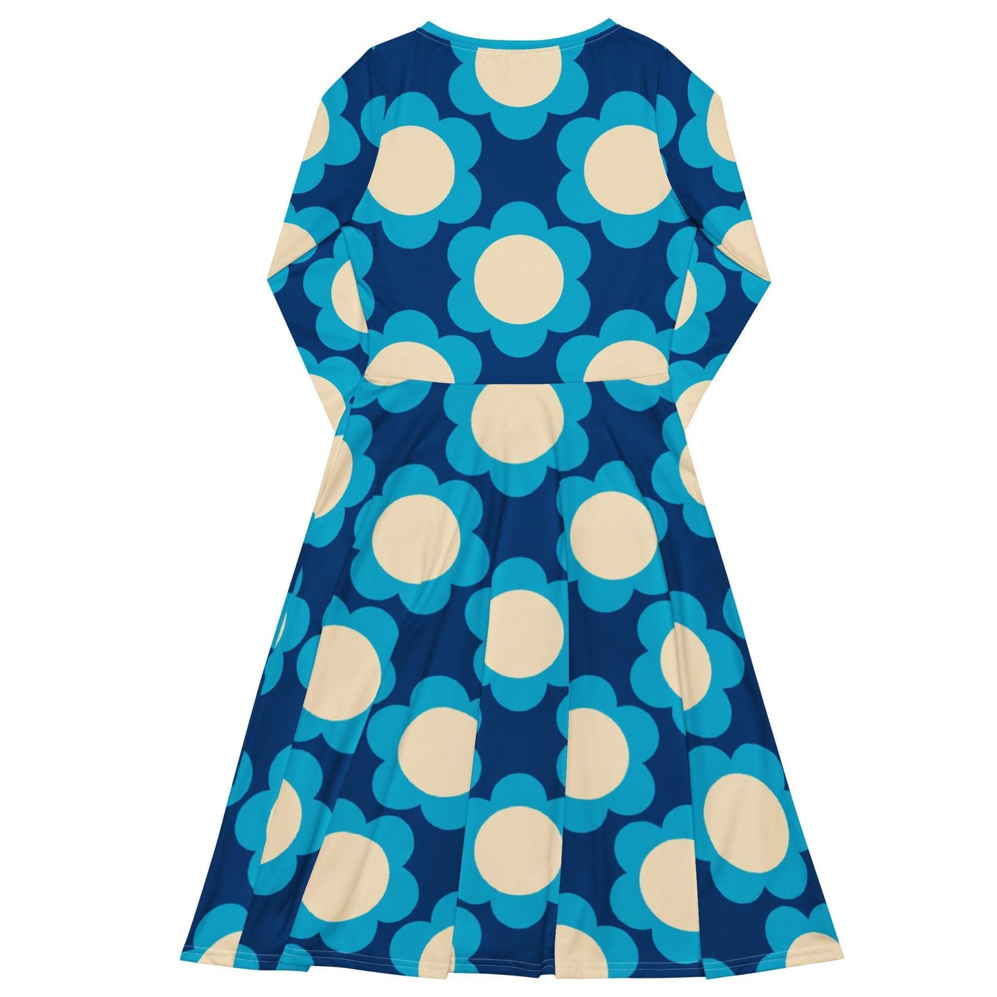 ELLIE blue - Midi Dress With Pockets - SHALMIAK