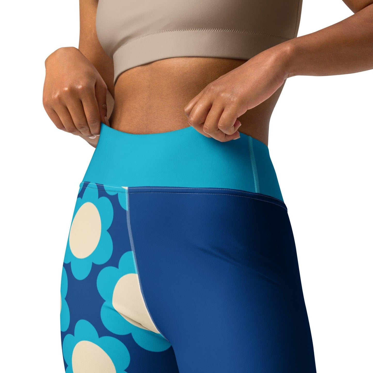 ELLIE blue - Yoga Leggings - SHALMIAK
