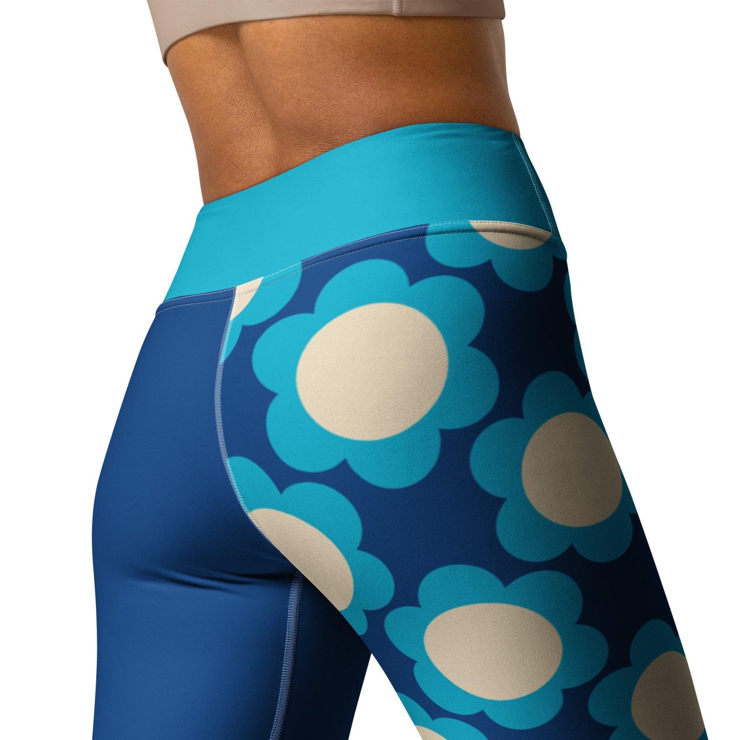 ELLIE blue - Yoga Leggings - SHALMIAK