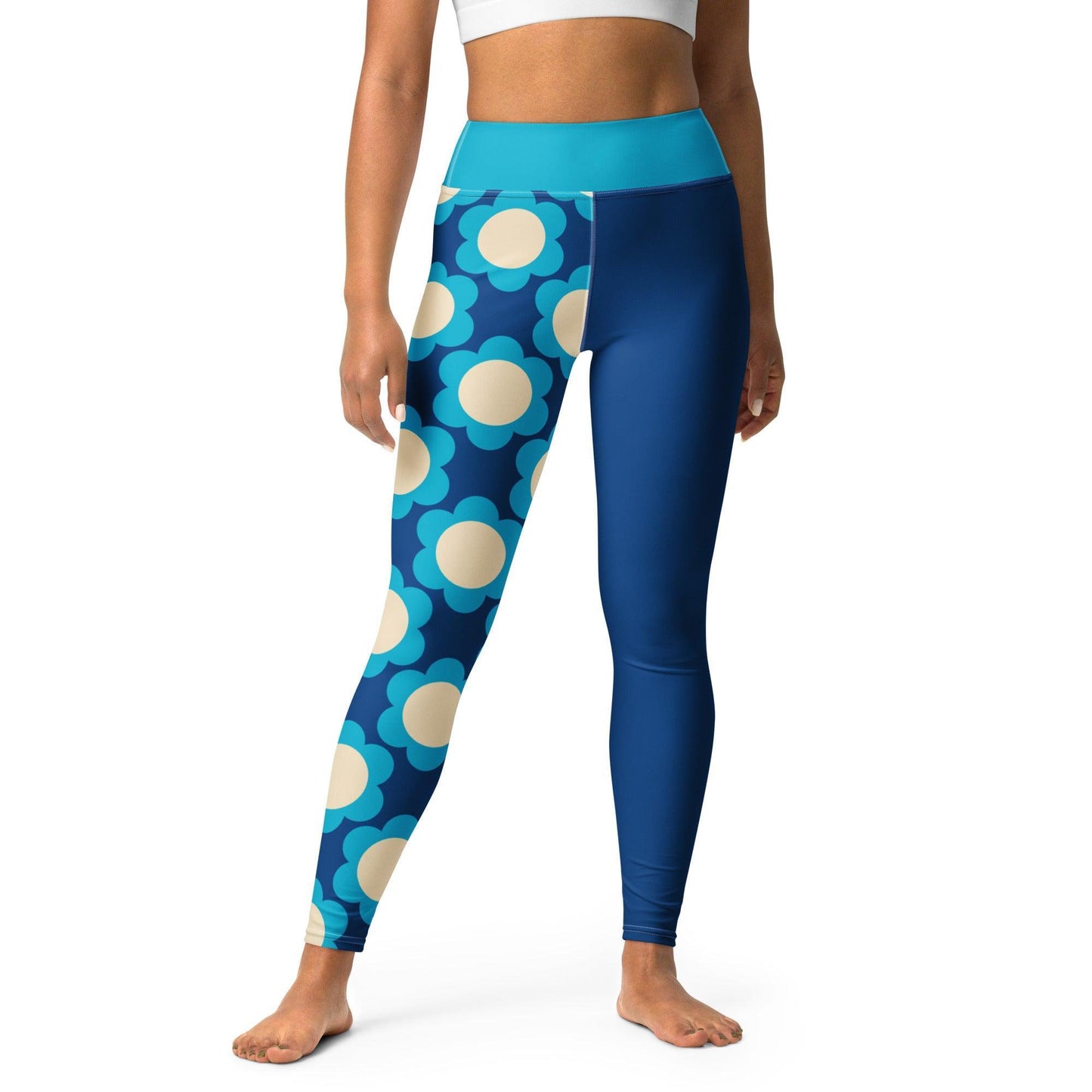 ELLIE blue - Yoga Leggings - SHALMIAK