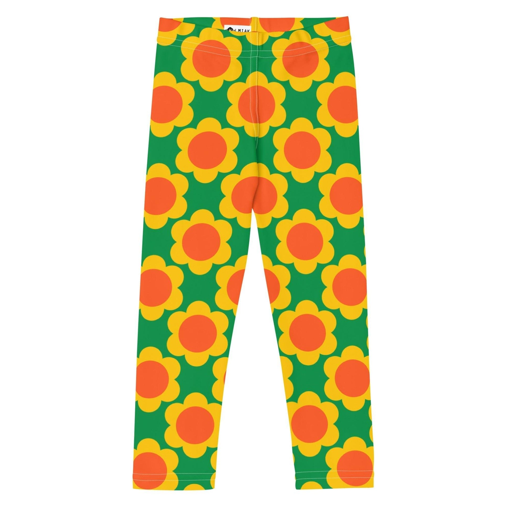 ELLIE green - 2 - Kids' Leggings - SHALMIAK